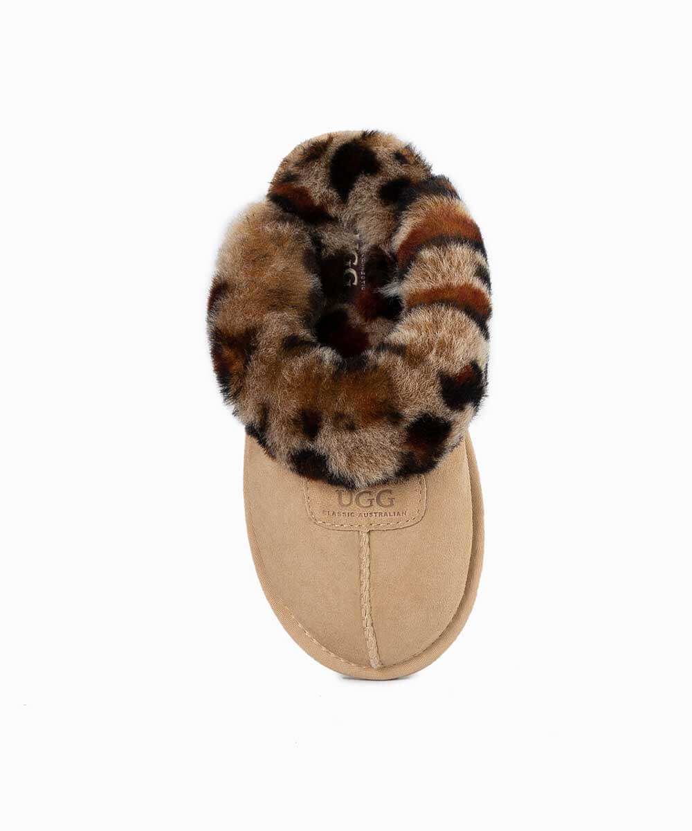 Kid’s UGG Leopard Scuff