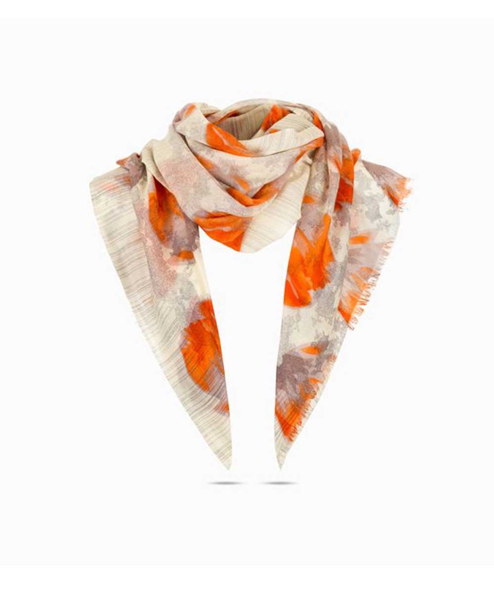 Merino Wool Print UGG Scarf - UGG Outlet Store